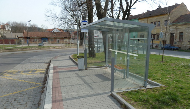 Interchange station Bučovice; Investment: 639 012 EUR (Source: Office of the Regional Council South-East)