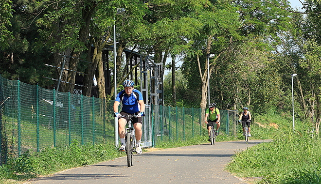 Pedestrian and bike path from Nové Mlýny to Pasohlávky; Investment: 432 404 EUR (Source: Office of the Regional Council South-East)